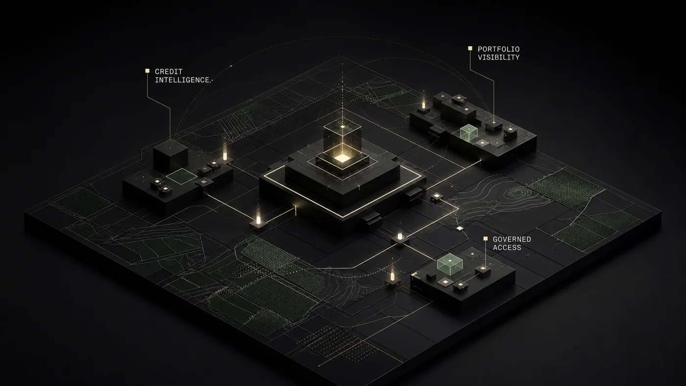 MkulimaScore credit intelligence infrastructure visual